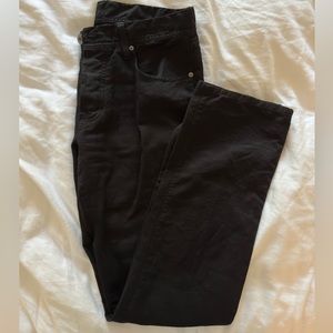 Men James Perse black linen pants